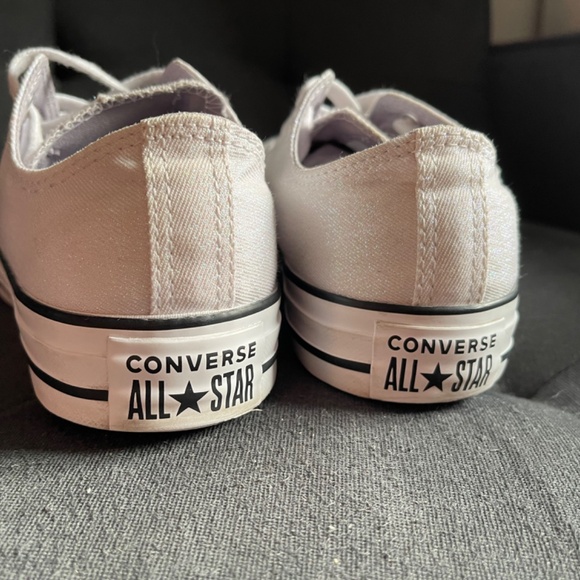 Convers All Star Ox Low - US 7 - sparkling white - unicorn shimmer - 561712C - Picture 4 of 7